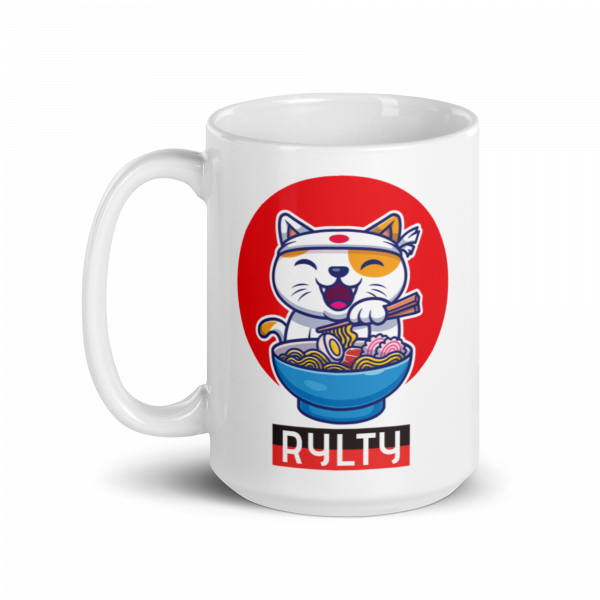 Neko Ramen Glossy Mug - Image 5